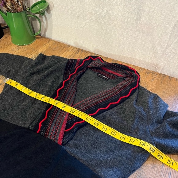 📍Graphic Knit Dress – Luc Fontaine (Size M) - Picture 4 of 10